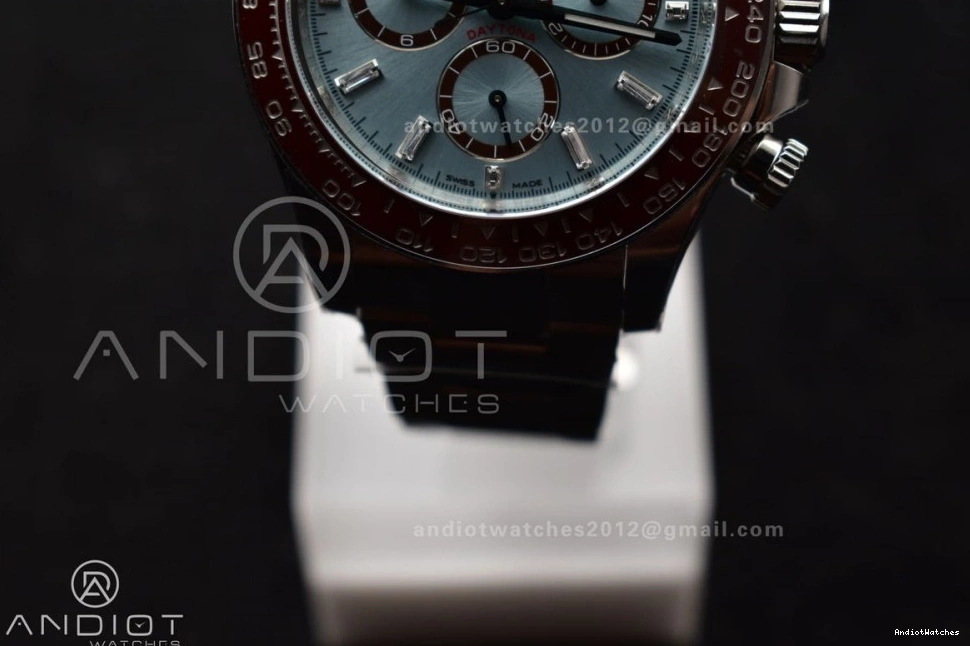 Super Sticks 904L Asian Markers Clean Ice Dial 789 on 126506 Blue Edition Bracelet Daytona 904L SS SS 1:1 Clone Best Bold 0423